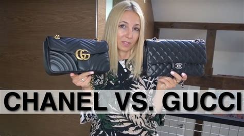 channel bag vs gucci|Chanel vs Gucci.